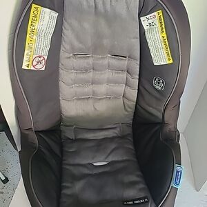 Graco Snugride Snuglock 35 Click Connect Fabric Seat Cover Padding Cushion Gray